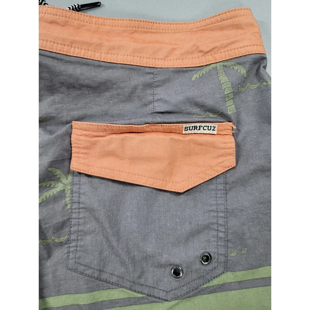 SURFCUZ Men's Vintage Cruzer Stretch Boardshort Chino Shorts. Size32 / L